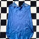 Vintage Blue  Halter Slip Dress Photo 1