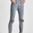 One Teaspoon Freebirds Jeans Low Waist Rigid Denim Skinny Rocky Light Wash 26 Photo 0