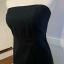 Gap vintage Black strapless dress Sz 6 Cocktail Party Dress Photo 8