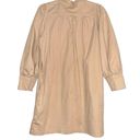 Tuckernuck  Pomander Place Claiborne 3/4 Sleeve Khaki Shirt Dress MEDIUM Photo 3