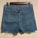 Reformation  Cut Off Button Fly Raw Hem Shorts- Size 27 Photo 2