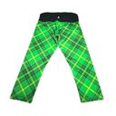 Lululemon Y2K Vintage  6 Rare Green Tartan Wunder Under Crou Plaid Leggings #T11 Photo 6