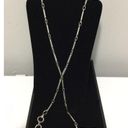 Jones New York Jones NY Vintage Silver tone metal chain link belt Size M/L Photo 4