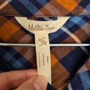 Matilda Jane Matilda Jene Plaid Flannel Button Down Tunic Photo 1