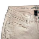 Apt. 9  Womens Crop Capri Denim Blue Jeans Straight Leg Stretch Blush Pink Size 8 Photo 1