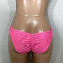 PilyQ New.  pink Isla full bikini bottom. Large. Photo 3