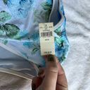 Aerie NWT  Blue Floral High Waisted Bikini Bottoms Only Photo 1