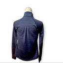 FILA  Blue Woman’s Active Pull Over half zipper pleated back top Sz Medium Photo 5