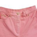 St. John  Sport Marie Gray Chino Pants Womens 2 Pink Salmon Straight Leg Cotton Photo 2