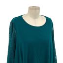 City Chic  Embroidered Angel Top Alpine Green Blue Size XL / Plus Size 22 Photo 4