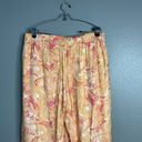 Wonderly NWOT  Pull On Wide Leg Floral Print Pants w/ Pockets Lined Plus 1X Photo 7