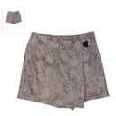 ZARA Faux Snake Skin Skort Photo 0