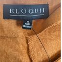 Eloquii  Women’s Plus Size Wide Leg Linen Blend Cropped Slacks NWT Size 22 Photo 5