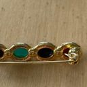 VINTAGE SCARAB PIN BROOCH Photo 2