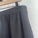 Bobeau  Pull On Pants Size Large Black Wide Leg NWT Rayon Nylon Blend Cropped Photo 7