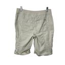 Chico's  Beige Bermuda Cuffed Shorts Women's Size XS 2 Photo 3