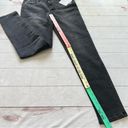 Coldwater Creek NWT  Womens Mid Rise Slim leg denim Black jeans Size 8T Photo 7