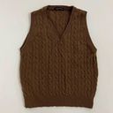 Brandy Melville Brown Marlena Sweater Vest Photo 1