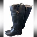 Tommy Hilfiger New  Shano Riding Equestrian black leather Boots sz 7 Photo 4