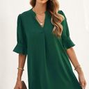 Amazon 🌼🌼Women’s V-Neck Ruffle Sleeved Dress Photo 2