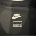 Nike  | Sportswear Heritage Logo Bodysuit Black White Trim Swoosh Crewneck Sz S Photo 7