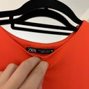 ZARA Orange Body Suit Photo 1