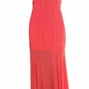 BCBGMAXAZRIA Coral Pink Orange Formal Party Maxi Dress Gown Womens XS - Small 0 Photo 10