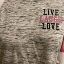 No Boundaries Live, Love ,Laugh, Sweat shirt Size M, Excel. Cond. Photo 2