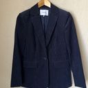 Frame Navy Variegated Corduroy Blazer Photo 2