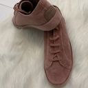 Joie New  DarylLight Mauve Velvet Sneakers Photo 1