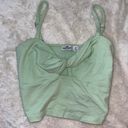 Hollister Green Crop Top Photo 0