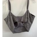 Nautica  Gray Adjustable Strap Women’s Sports Bra Size 36C Photo 1