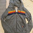 Aviator Nation 5 Stripe Hoodie Photo 1