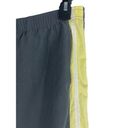 Nike  90s Y2K Gray Yellow Stripe Track Pull On Elastic Waist Athletic Pants L Photo 4