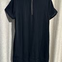 Cynthia Rowley  Black Embroidered Hem Short Sleeve Dress - Size 8 Photo 5