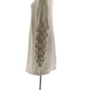 Simply Couture  Oversized Beige Open Knit Pom-Pom Sleeve Sweater Cardigan Photo 9