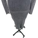 Young Fabulous and Broke  YFB Dax Gray Acid Wash Ribbed Knit Bodycon Dress Size XS Photo 8