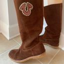 True Religion New  Jeans Abbey Women Horseshoe Pull On Riding Boot/Booties Sz 9,5 Photo 2