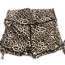 Zyia Brilliant Double Scrunchy Hustle Shorts Leopard Photo 0