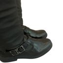 Totes Black Waterproof Boots Lauren Patent Tall Rain Snow Lined Size 9 Women's Photo 2