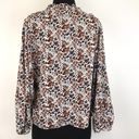 Abound NWT  Floral Balloon Sleeve Oversized Blouse Photo 3