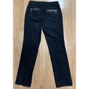 Apt. 9  Luxor Maptoe Womens  Black Jeans Size 6 Rhinestones On Pockets Straight Photo 3