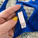 Victoria's Secret Vintage Y2K Underwire Blue Bikini Top 34B Photo 2