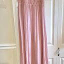 Floor Length Summer Dress Pink Size L Photo 1