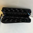 Vera Bradley  RFID Accordion Wristlet Wallet Black Microfiber Penguins Hearts Photo 4