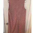 W By Worth  PINK CHECKED SHIFT DRESS WOMENS SIZE 6 Photo 5