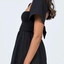Princess Polly Summer Nights Mini Dress Black Size 6 Photo 2