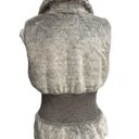 Romeo + Juliet Couture  Faux Fur Vest Gray Size Medium Photo 3