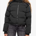 Good American NWT  Black Puffer Jacket Removable Hood Size 2XL Photo 0