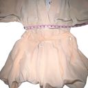 Yumi Kim $238  Tokyo Night Kimono Silk Dress in Blush Pink Women Size Small New Photo 5